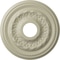 Ekena Millwork Galway Ceiling Medallion (Fits Canopies up to 3 1/4"), 15 3/4"OD x 3 1/4"ID x 1"P, Clear Yellow CM15GACYF - alternate 1